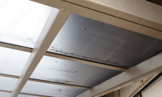 ベランダ屋根修理